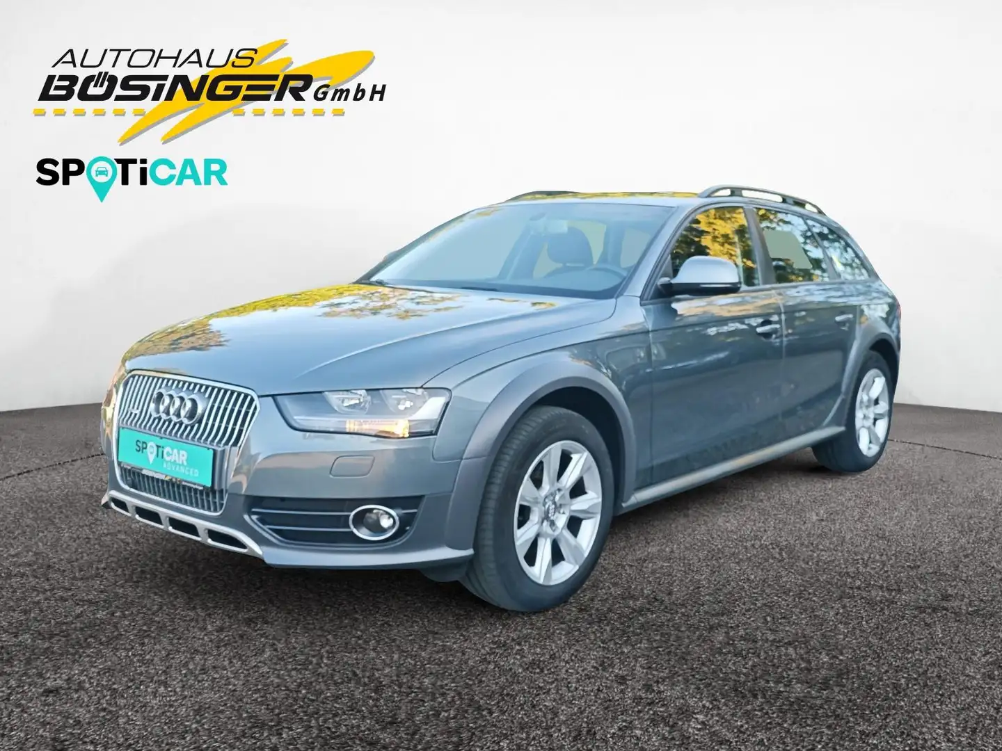 Audi A4 allroad 2.0TDI Quattro AHK/Standheiz/8-Fach Gris - 2
