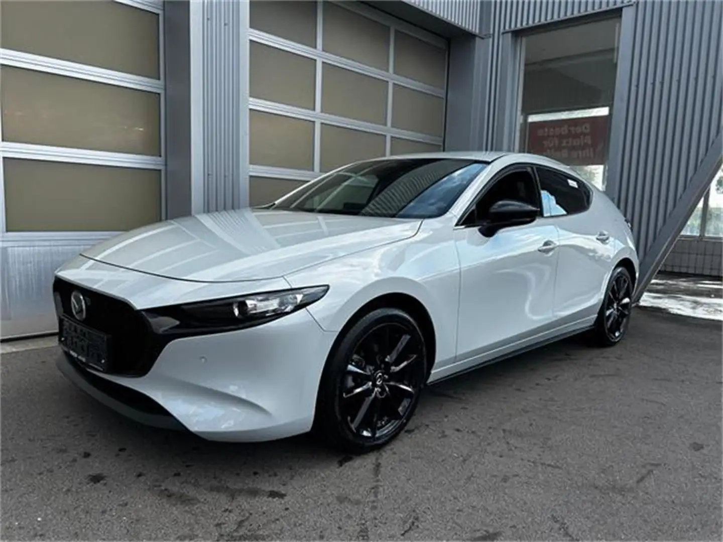 Mazda 3 e-Skyactiv-G140 Nagisa Aut. BEST OF MAZDA HEISS Weiß - 1