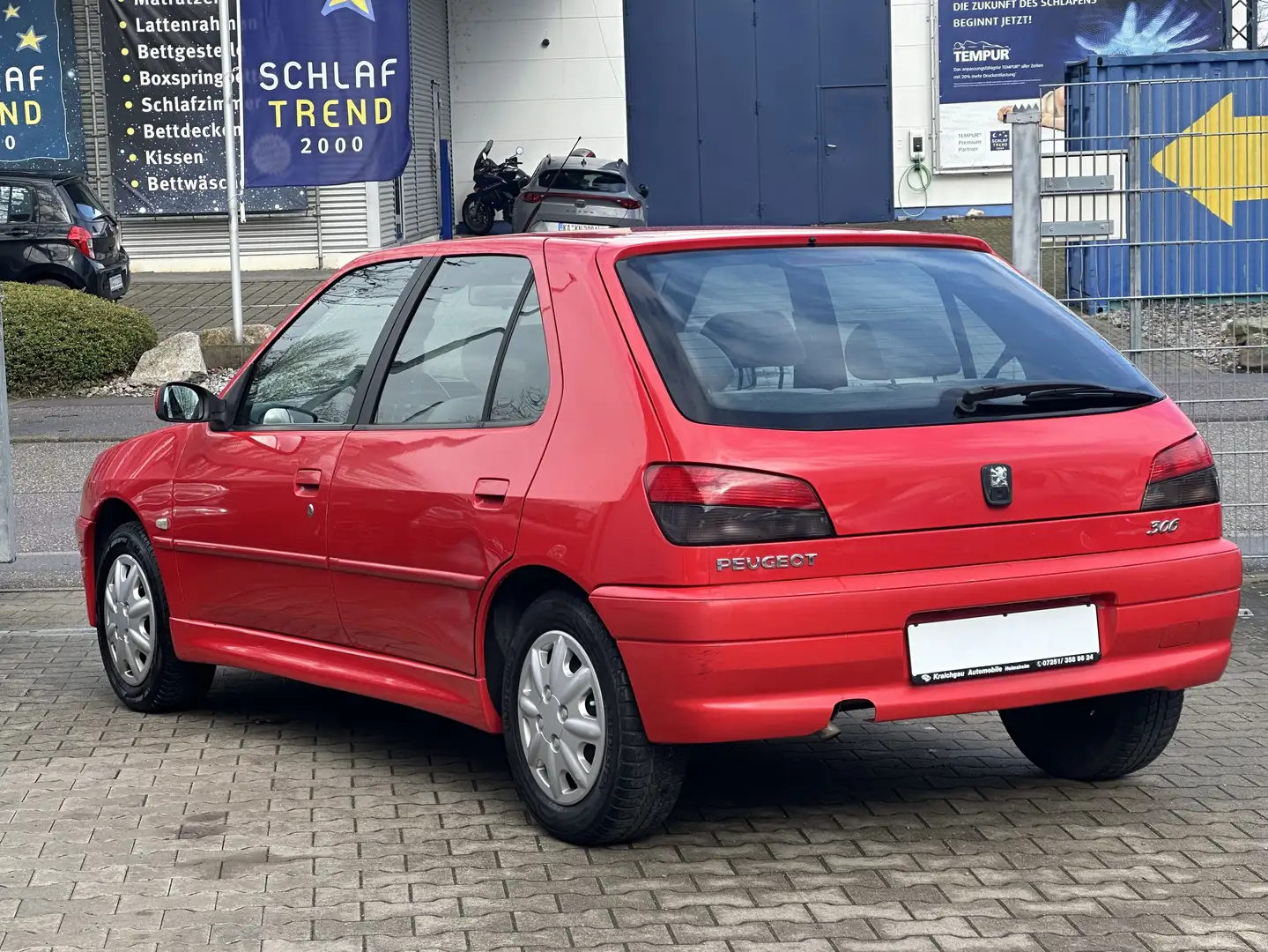 Peugeot 306 1.6 *AUTOMATIK*Klima*5-Türer*TÜV12.2025 Rot - 2