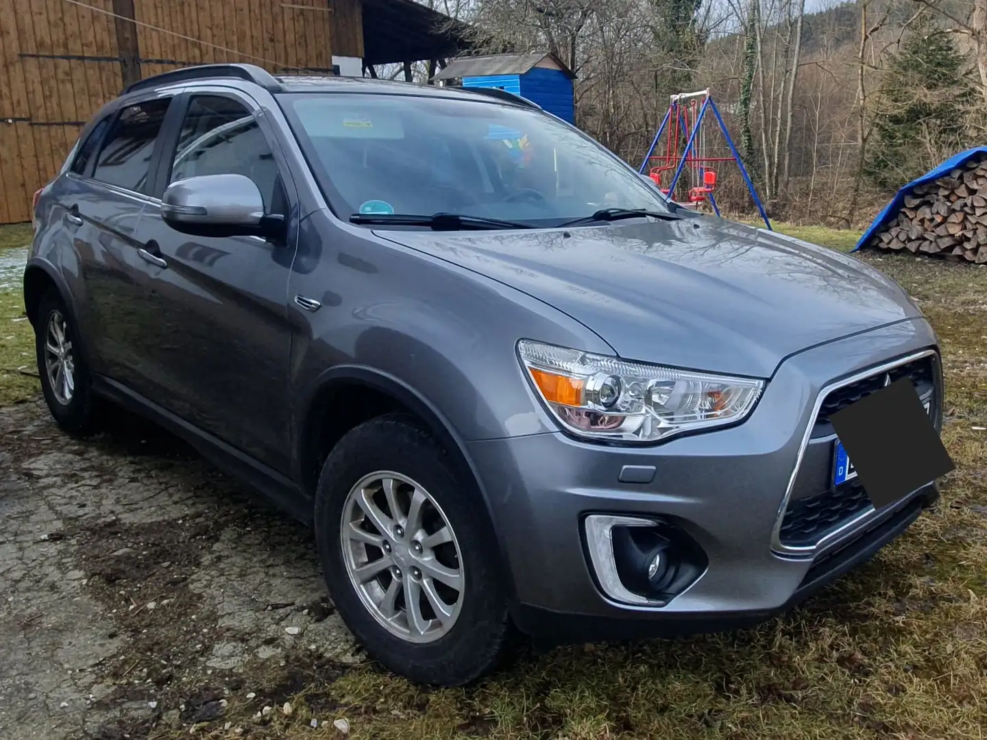 Mitsubishi ASX ASX 1.6 DI-D 4WD Plus Grau - 2