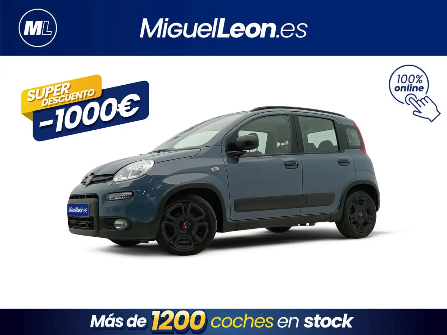 Fiat Panda City Life Hybrid 1.0 Gse 51kw (70CV) Azul - 1