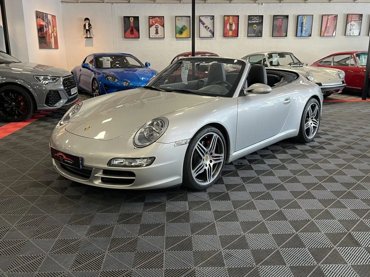 Porsche 911 Cabriolet Carrera S Gris - 2