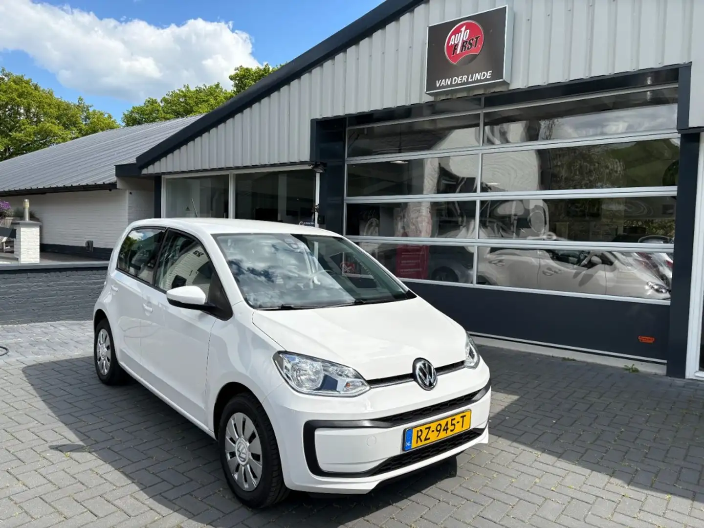 Volkswagen up! 1.0 BLUEMOTION move up, NAP, Airco, 5 drs, ALL-IN Blanco - 1
