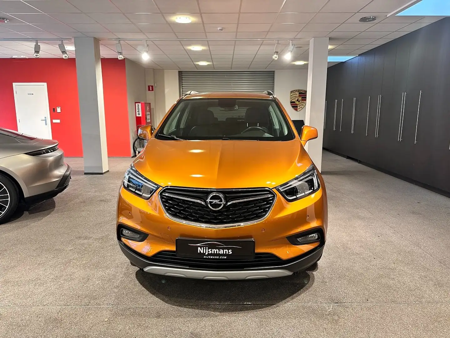 Opel Mokka X 1.4 Turbo 4x4 Innovation-Automaat-Leder-LED-Navi Orange - 2