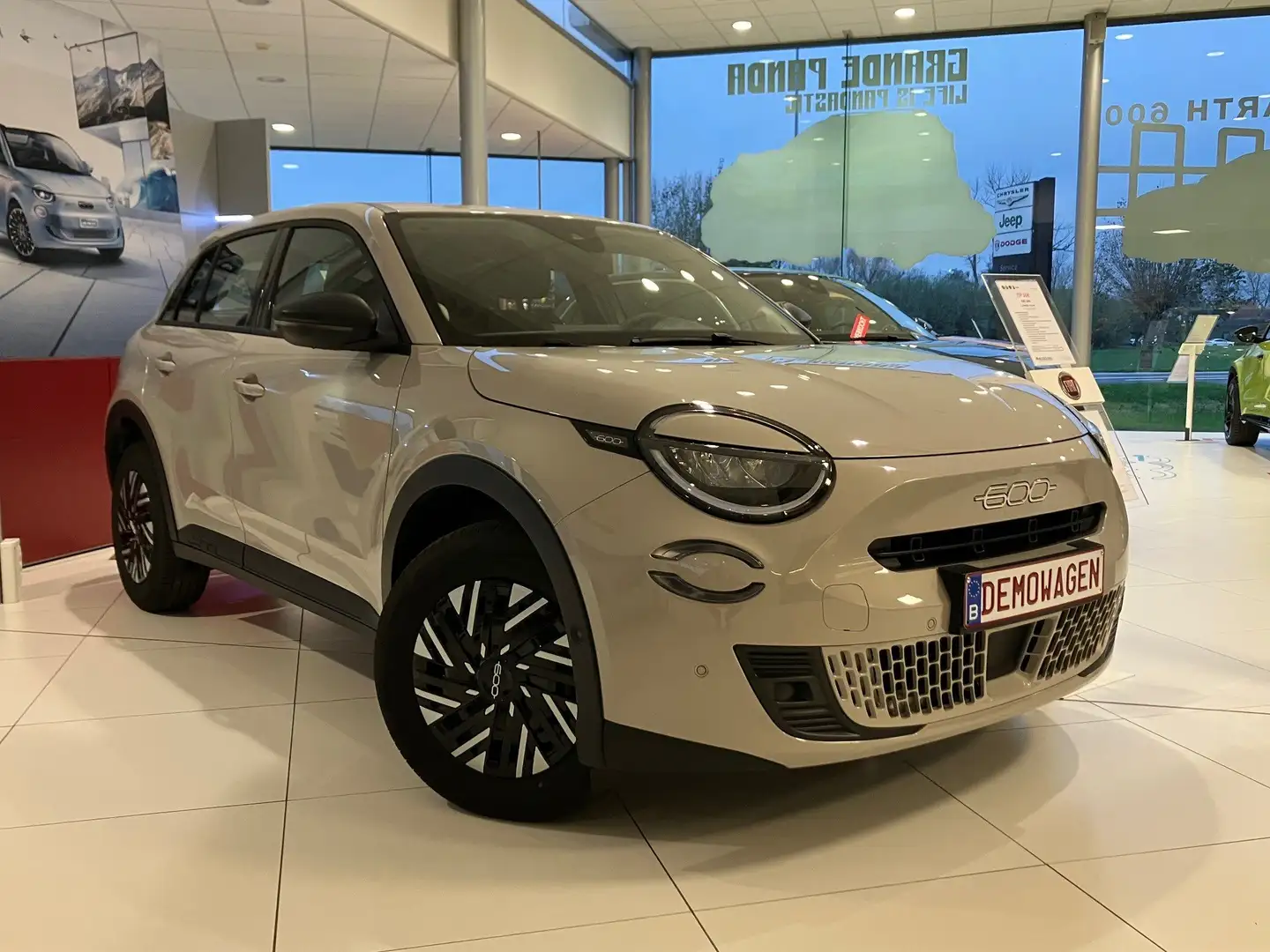 Fiat 600 1.2 Turbo 136 PK | AUTOMAAT | 2 JAAR WAARBORG! Beige - 1