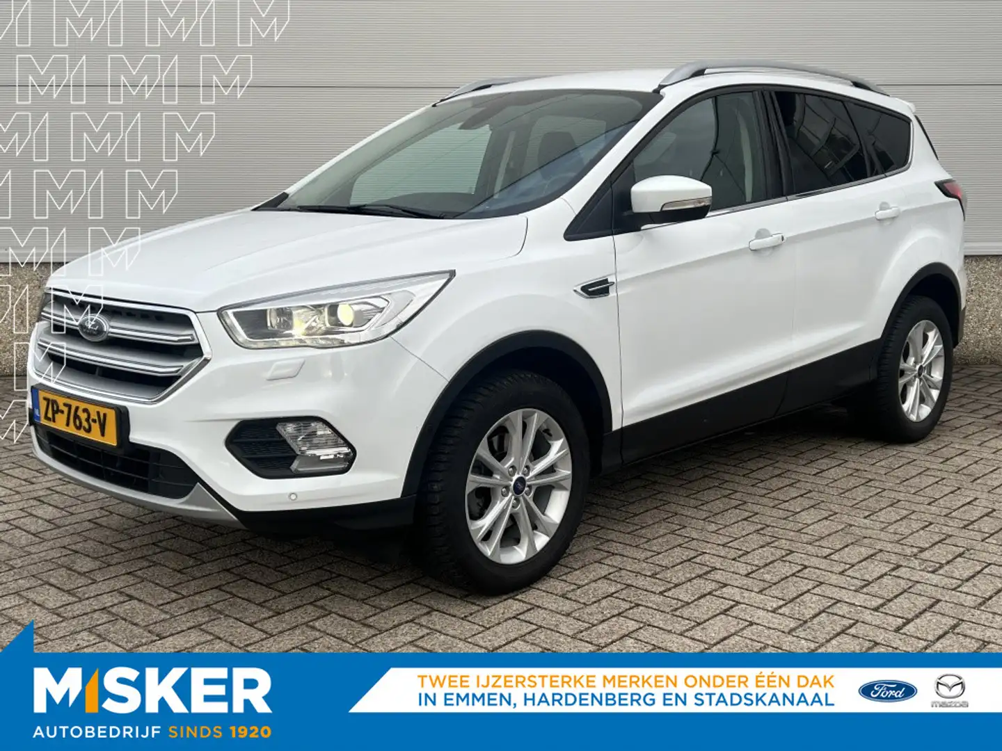 Ford Kuga 1.5 EcoB. Titanium TREKHAAK! X-PACK! Wit - 1
