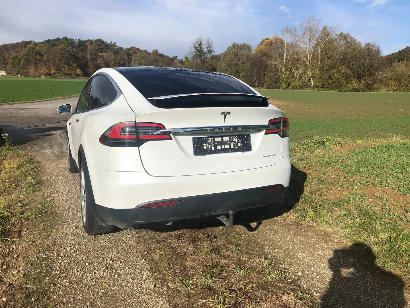 Tesla Model X 100 long rang Weiß - 1