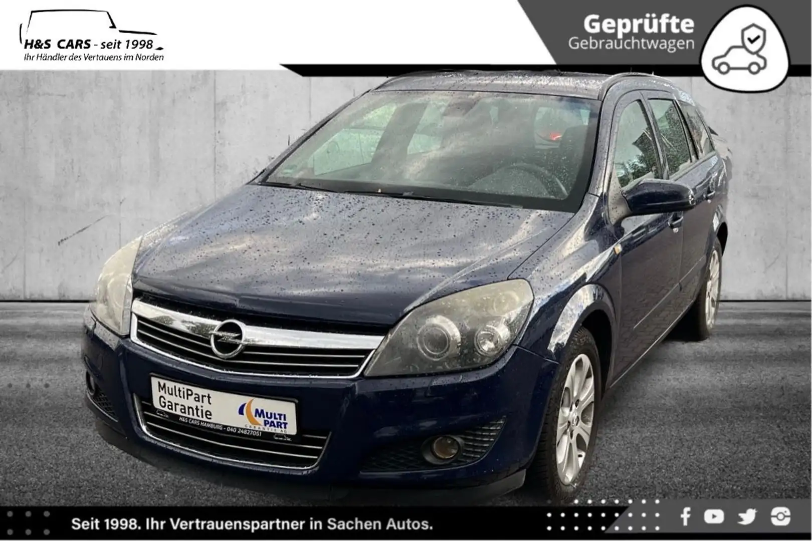 Opel Astra 1.9 CDTI INNOV 110 Jahr EDT BI-XEN NAV AHK Blau - 2