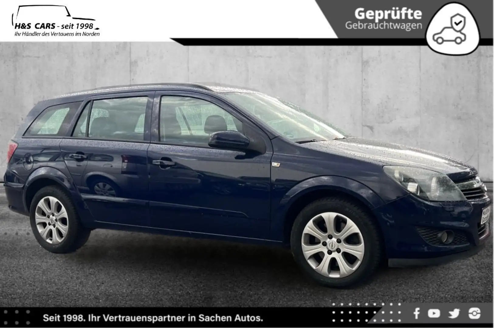 Opel Astra 1.9 CDTI INNOV 110 Jahr EDT BI-XEN NAV AHK Blau - 1