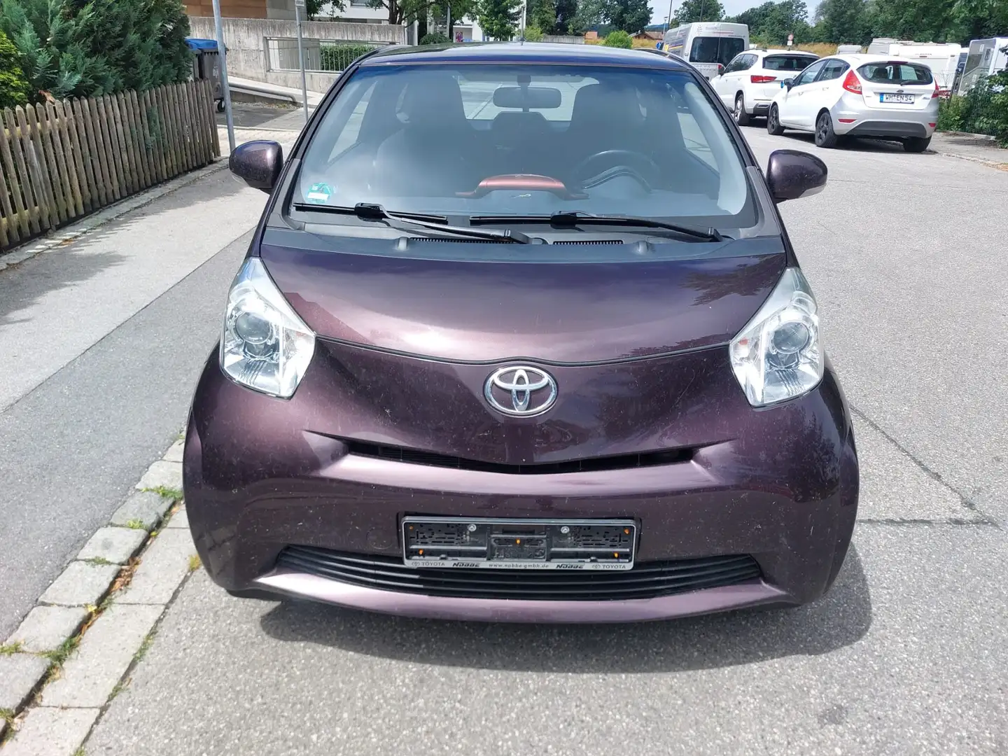 Toyota iQ KLIMA" 8FACHBEREIFT" TÜV 10/26" Mauve - 2