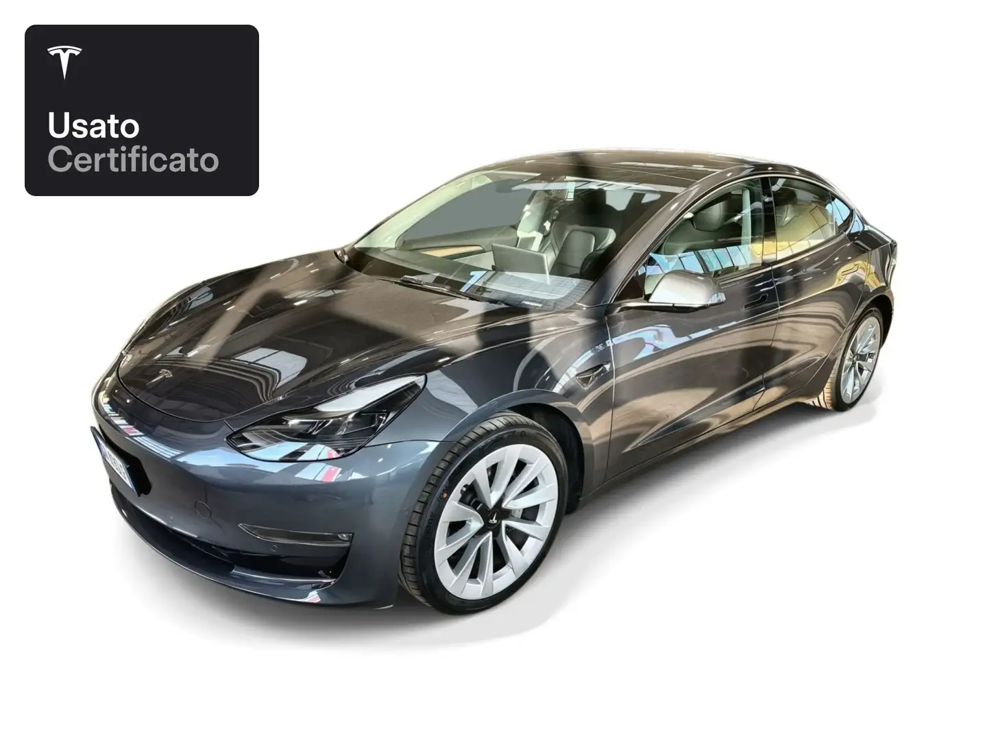 Tesla Model 3 Long Range AWD Argento - 1
