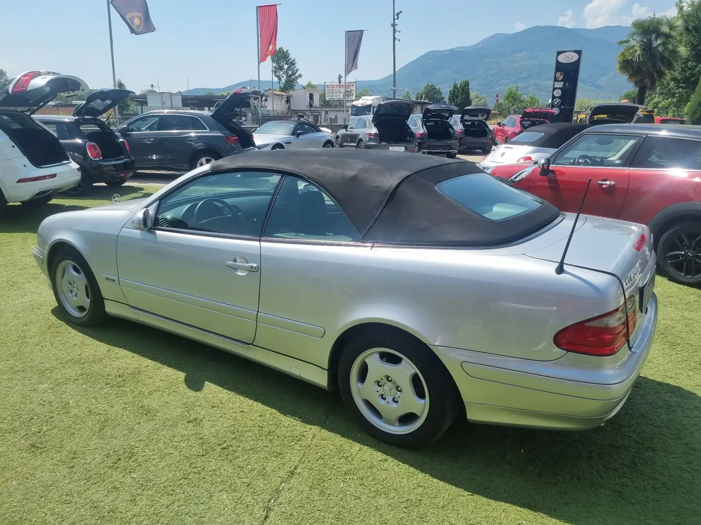 Mercedes-Benz CLK 200 CLK Cabriolet - A208 Cabrio k evo Avantgarde Argento - 2