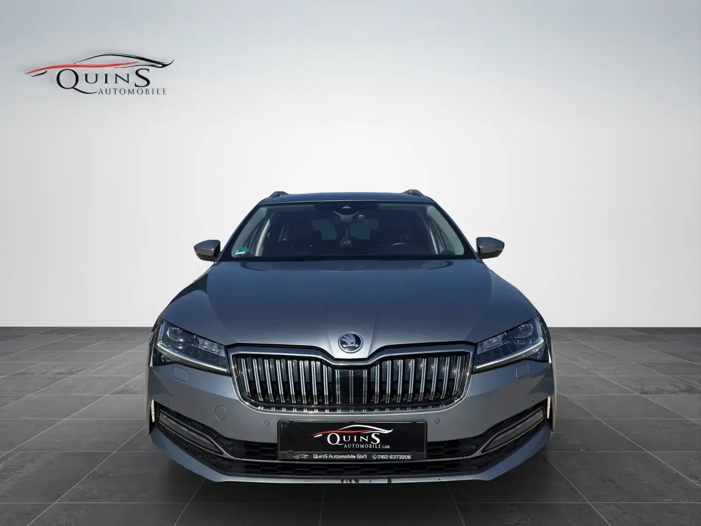 Skoda Superb Combi L&K 1 Hand Kamara Navi PDC LEDER Grau - 2