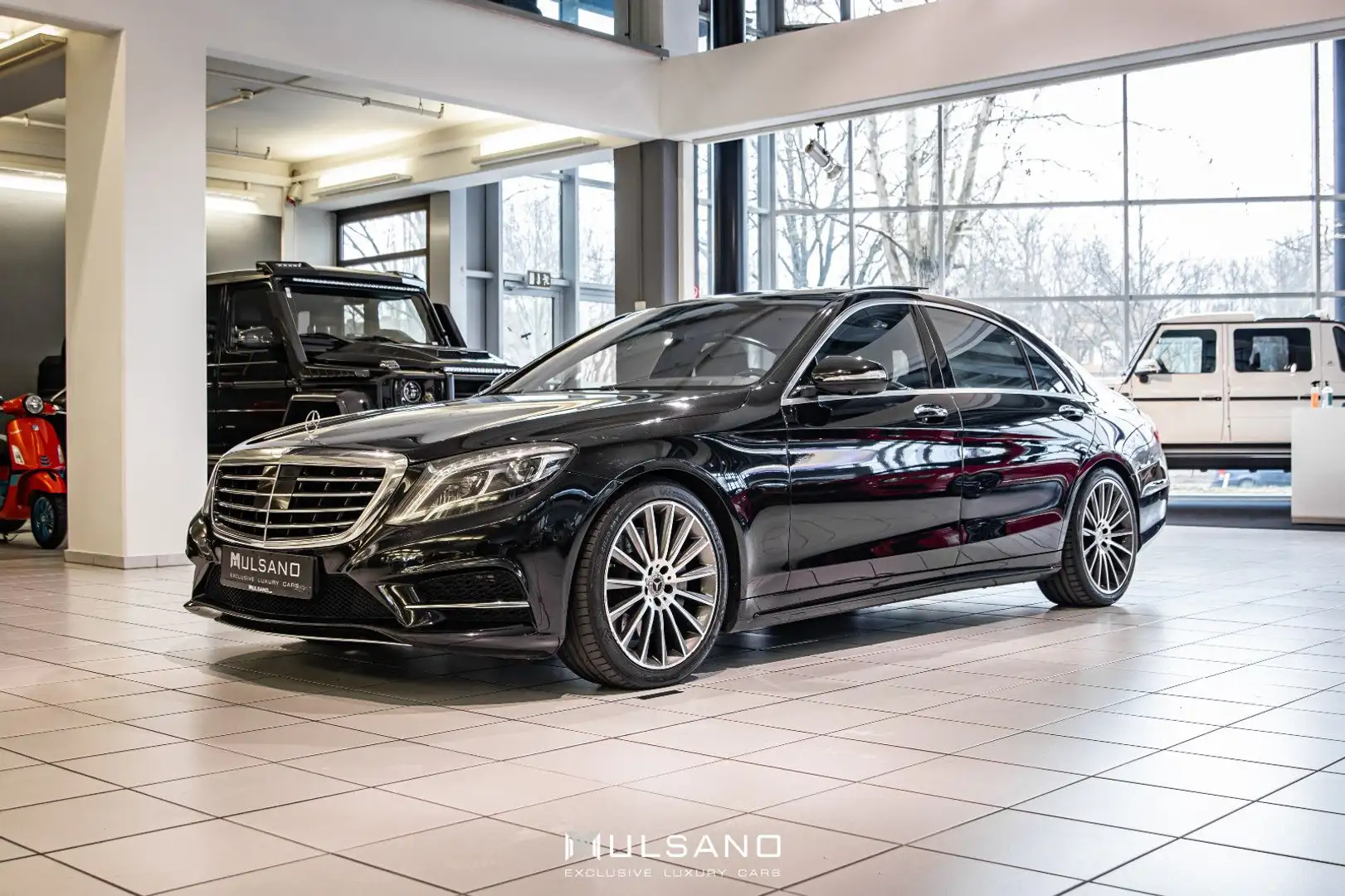 Mercedes-Benz S 350 d 4Matic L JUNGE STERNE 360° PANO HEAD UP Siyah - 1