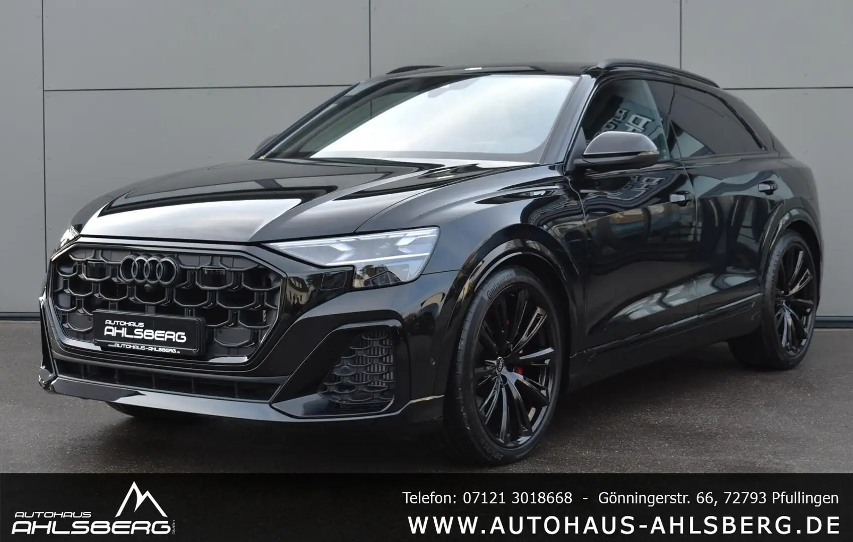 Audi SQ8 /23 Zoll/ HUD/CARBON/LASER/PANO/NACHTSICHT/B&O Чорний - 2