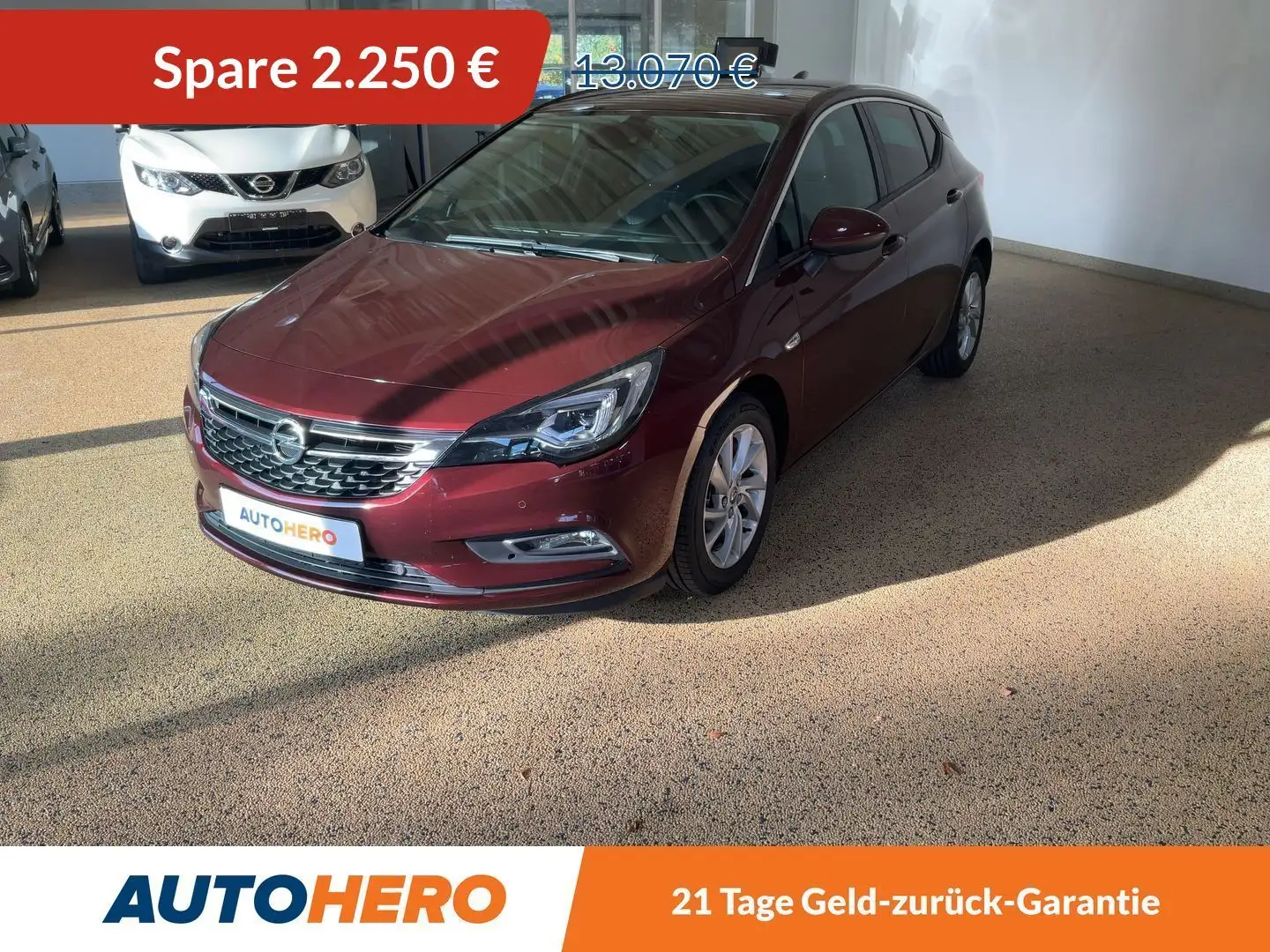 Opel Astra 1.4 SIDI Turbo Innovation*LED*NAVI*TEMPO*PDC*SHZ* Rot - 1