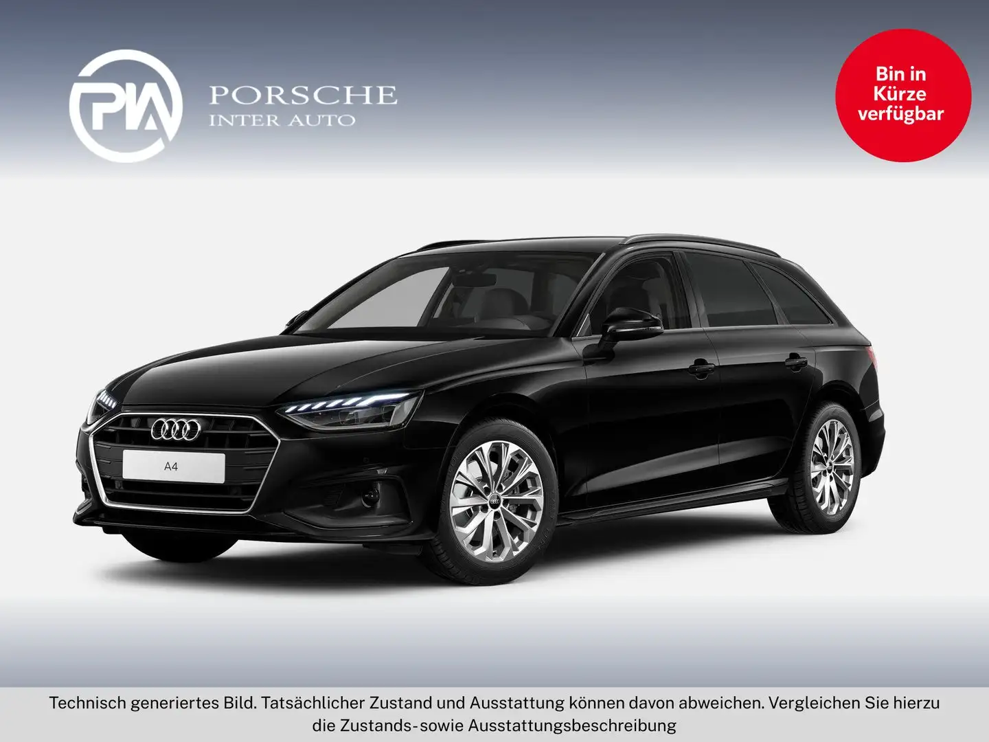 Audi A4 30 TDI Schwarz - 1