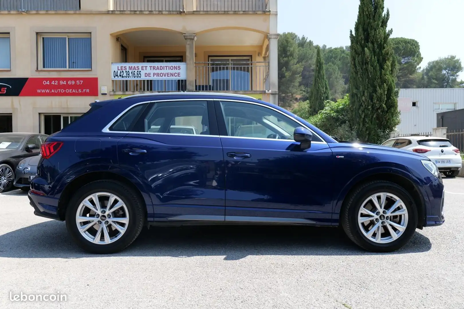 Audi Q3 II 45 TFSIe 245 CH S-LINE S TRONIC 7 TVA RECUP Azul - 2
