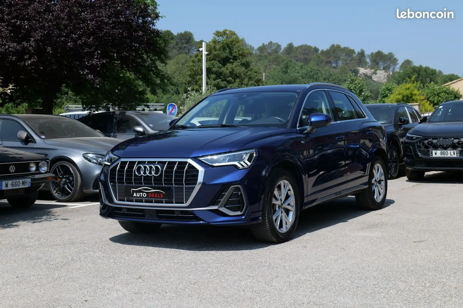 Audi Q3 II 45 TFSIe 245 CH S-LINE S TRONIC 7 TVA RECUP Azul - 1