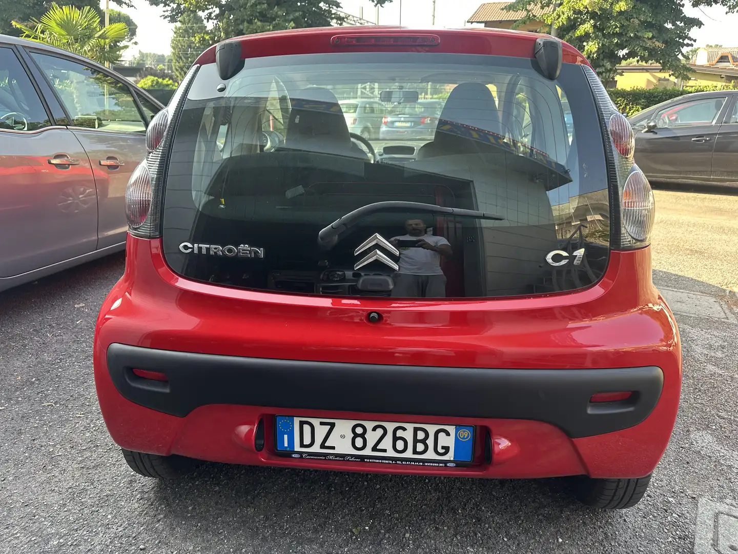 Citroen C1 3p 1.0 Perfect (amic1) c/clima Rouge - 2