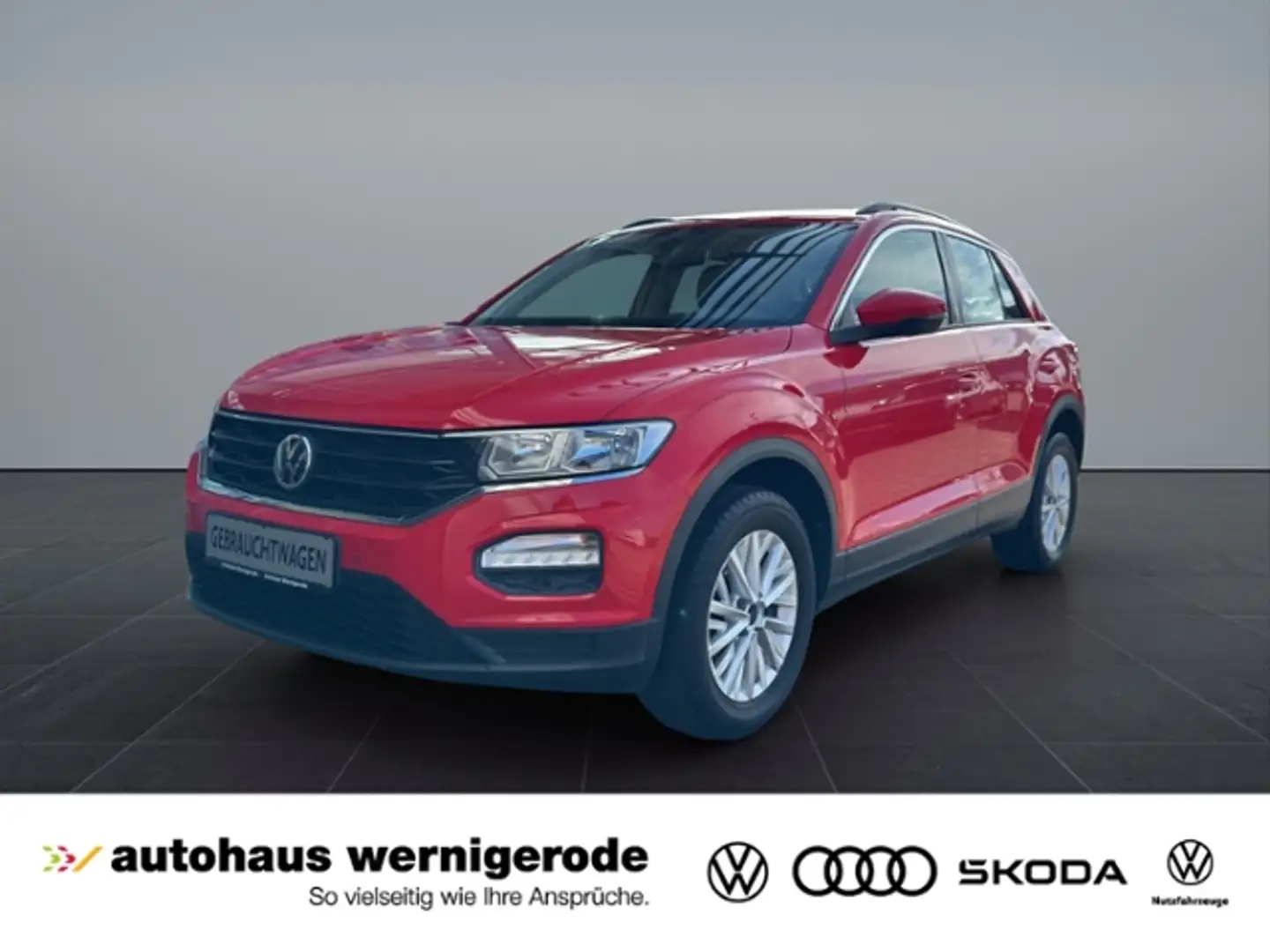 Volkswagen T-Roc Basis 1.0TSI 6-Gang *Klima*PDC*Lane Assist* Rot - 1