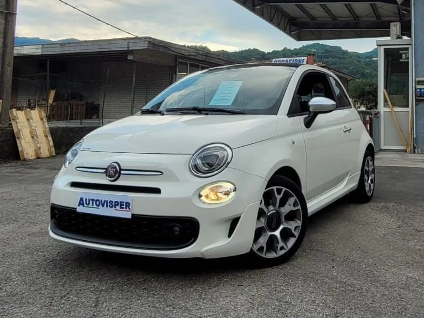 Fiat 500 500 1.0 Hybrid 70Cv Rockstar Bianco - 1
