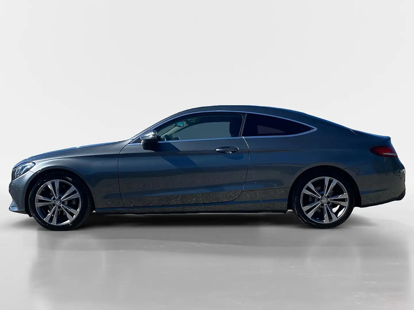Mercedes-Benz C 200 Coupe Aut. Grau - 2