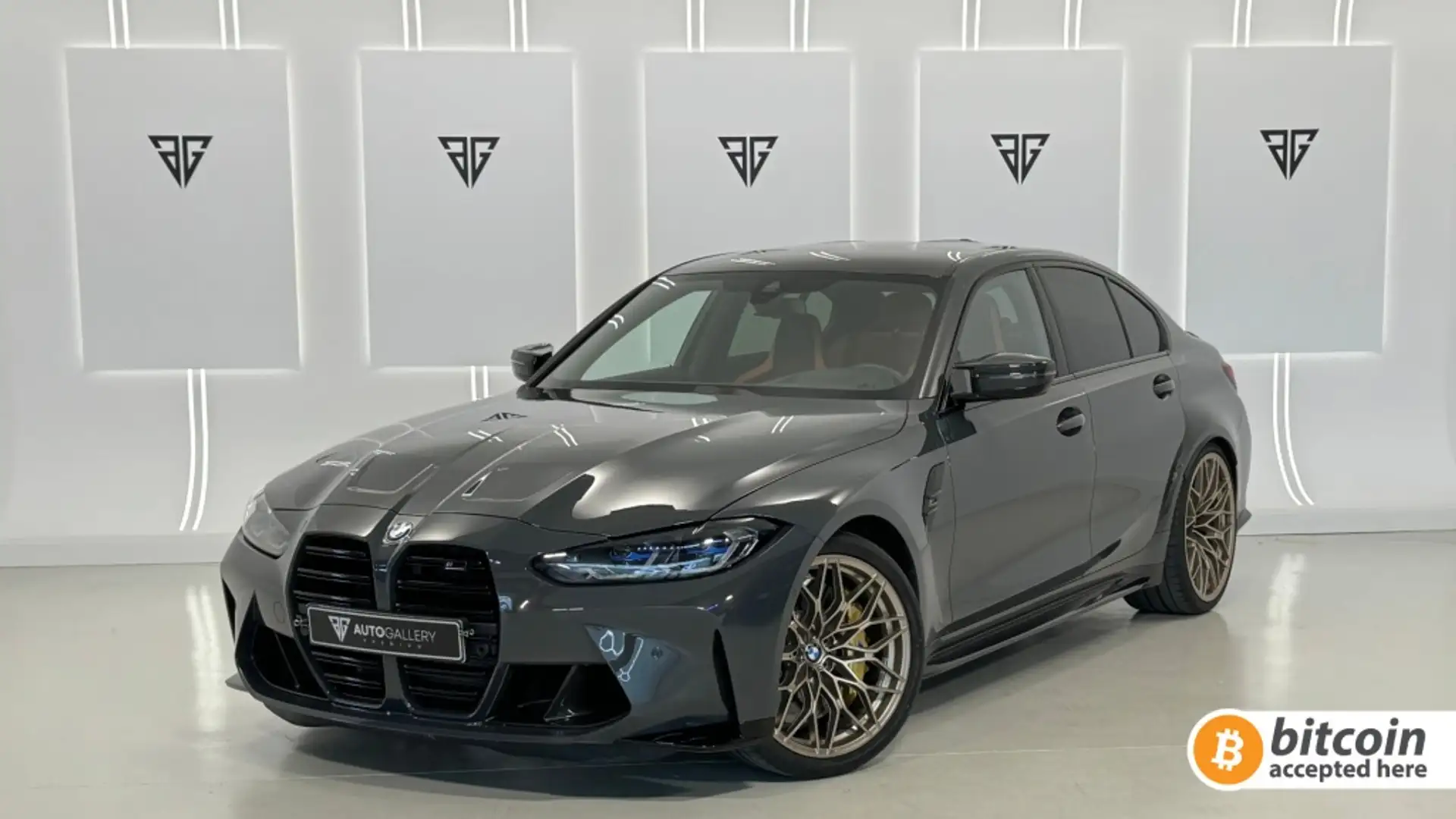 BMW M3 Competition Gris - 1