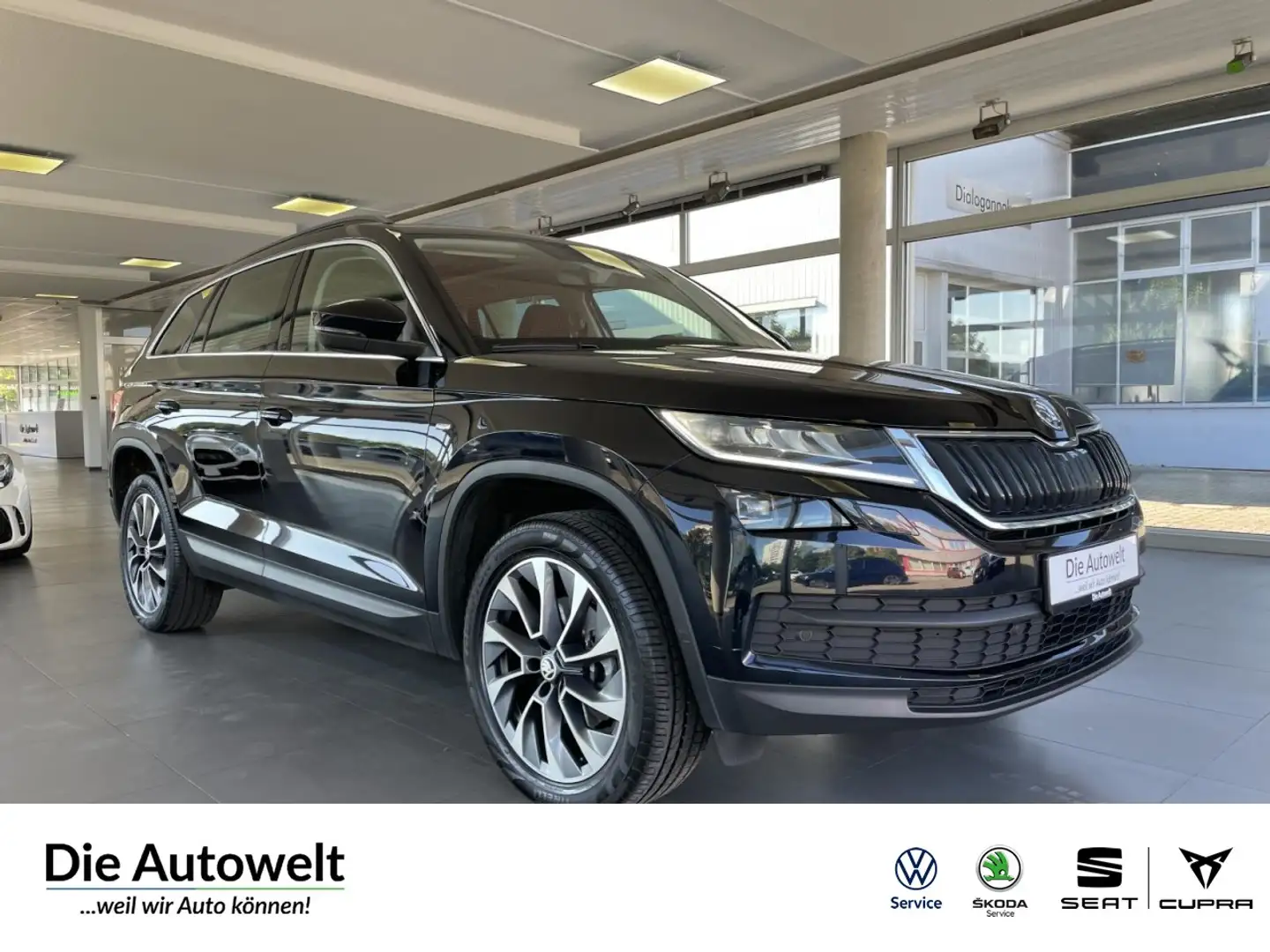 Skoda Kodiaq Drive 125 2,0 TDI DSG NAVI LED SHZ PANO Schwarz - 1