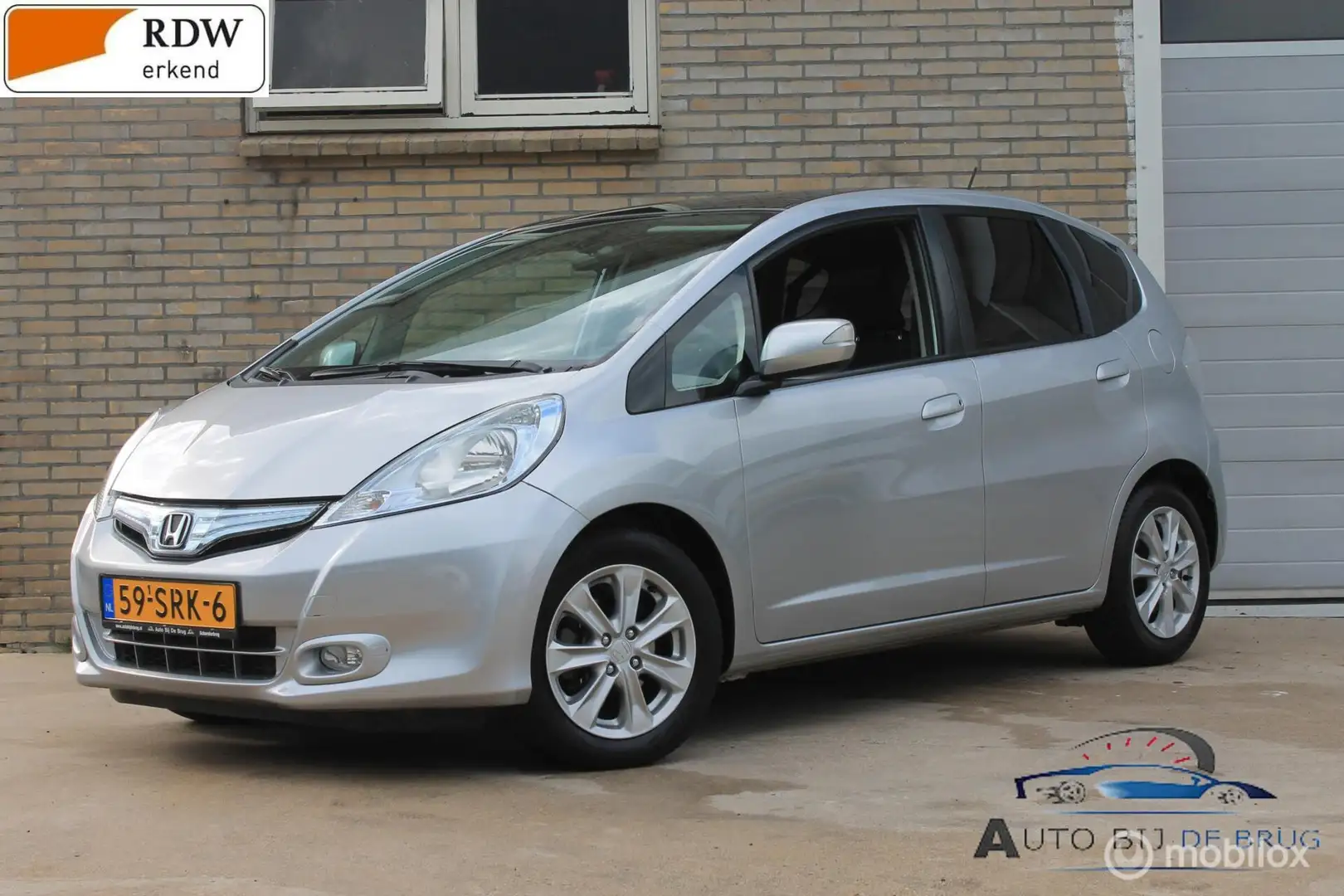 Honda Jazz 1.4 Hybrid Elegance Airco Navi Clima Grijs - 1
