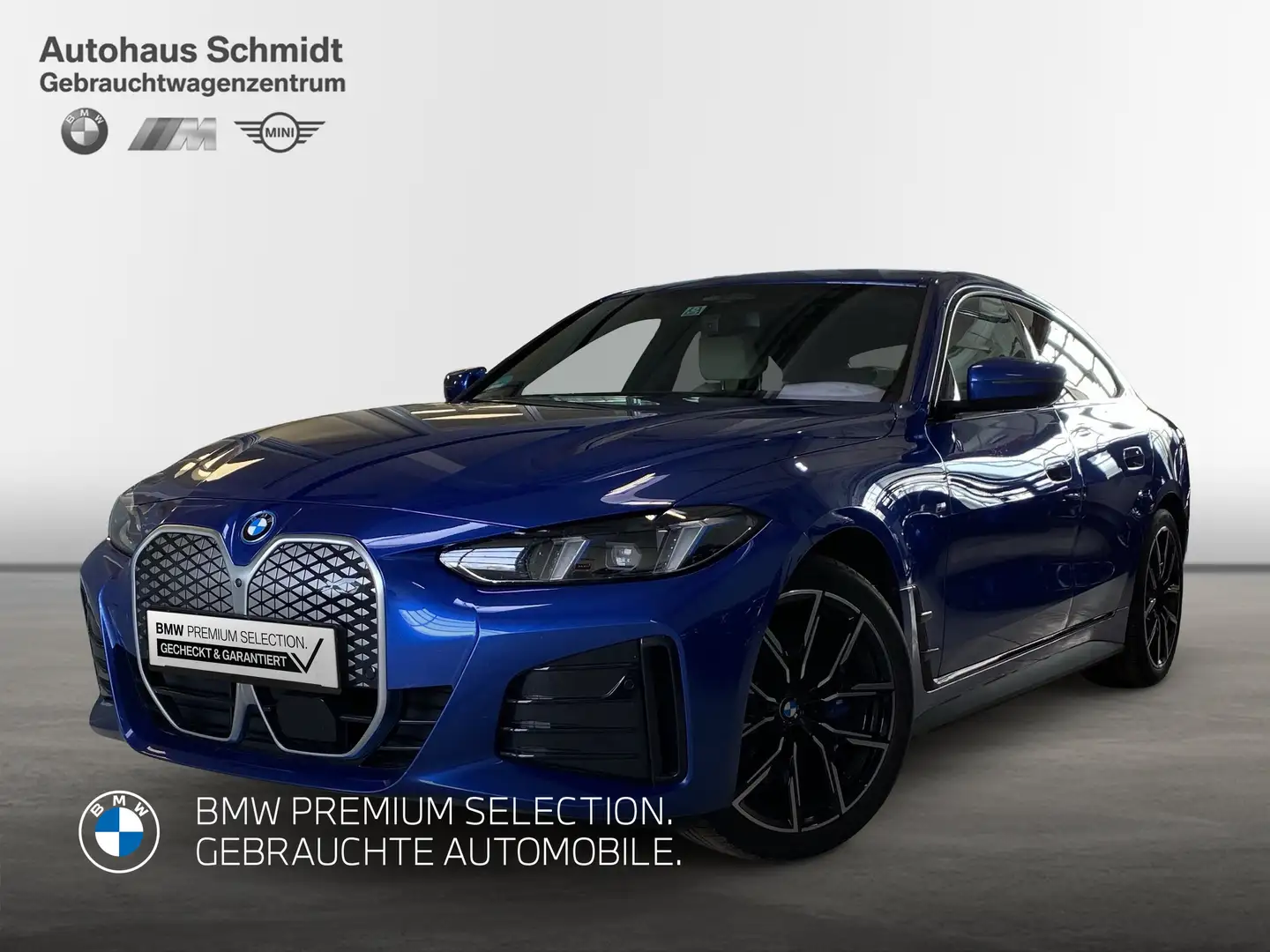 BMW i4 xDrive40 Gran Coupé*M Sportpaket*LC Prof.*HUD*H/K* Bleu - 1