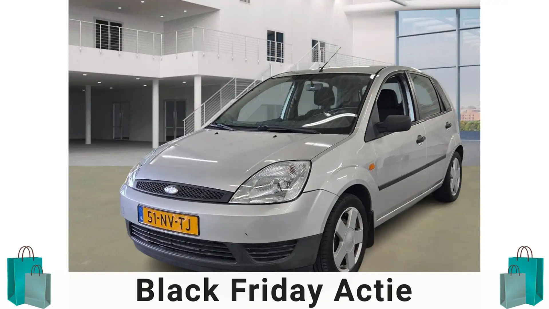 Ford Fiesta 1.3 Centennial/ GOED RIJDEND Grau - 1