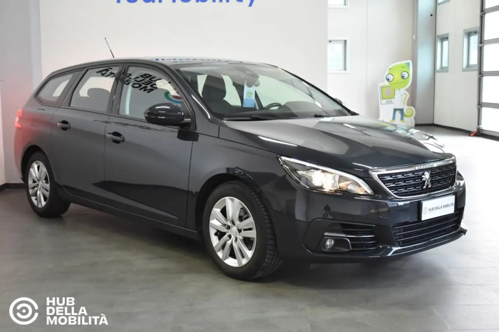 Peugeot 308 BlueHDi 100 S&S SW Business - Ok Neopatentati Grigio - 2