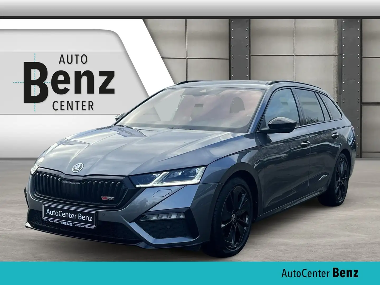 Skoda Octavia C. 2.0 TDI DSG RS *MATRIX*PANO*R.KAM*TWA Klima Grau - 1