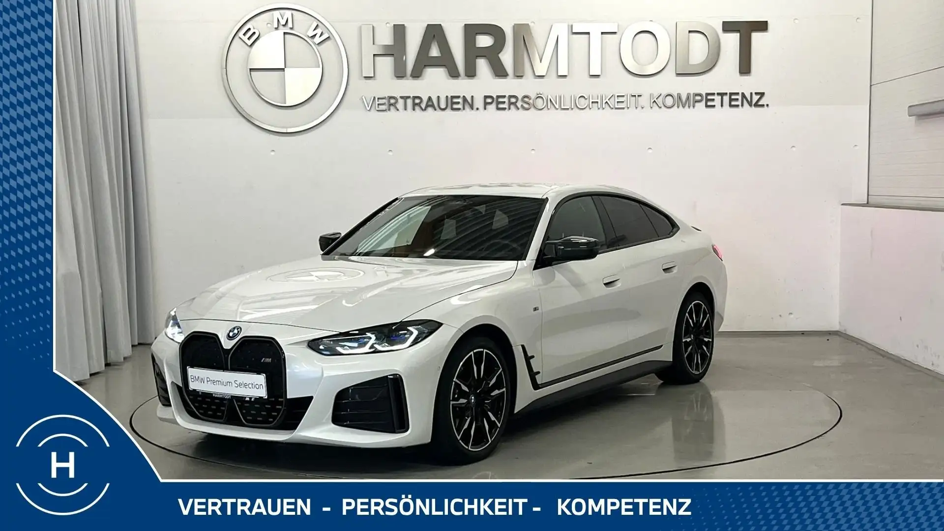 BMW i4 M50 xDrive *M-Sport PRO / Laser / AHV / Ö-Paket* Weiß - 1