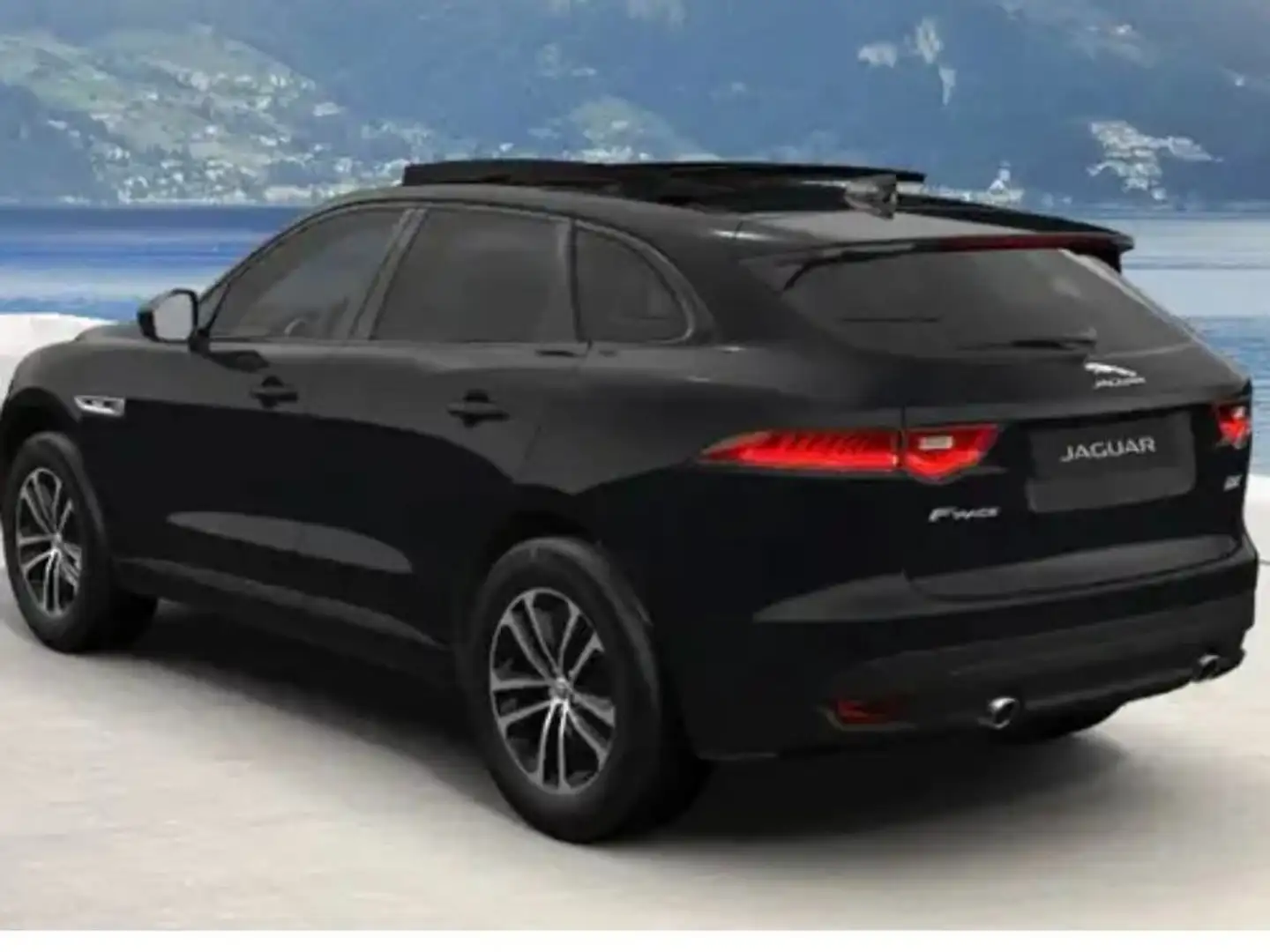 Jaguar F-Pace F-Pace 2.0d i4 Chequered Flag awd 180cv auto my20 Zwart - 1