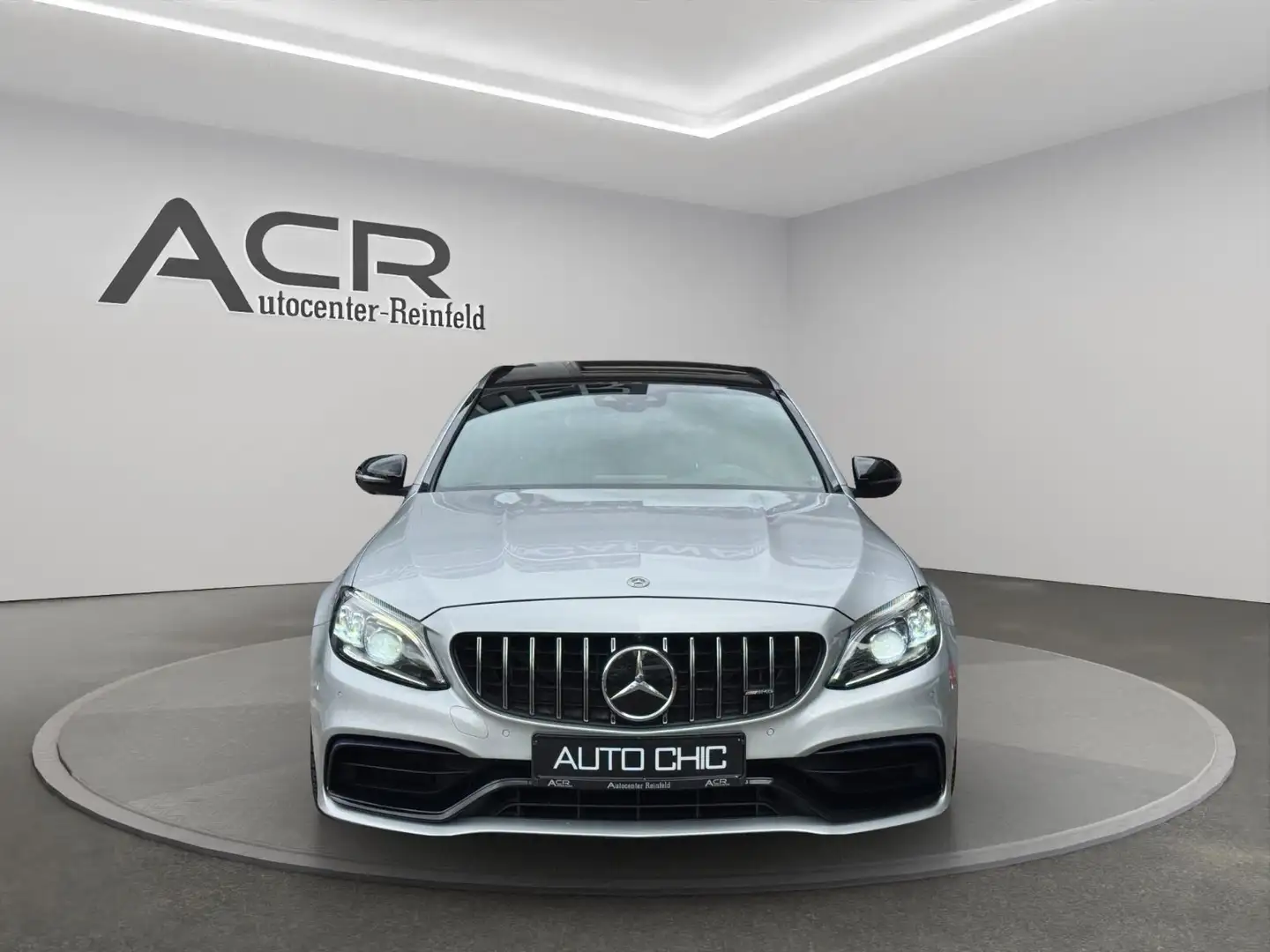 Mercedes-Benz C 63 AMG C 63 T AMG Distro/360°/Pano/Memory/HuD/MB.S-Heft Silber - 2
