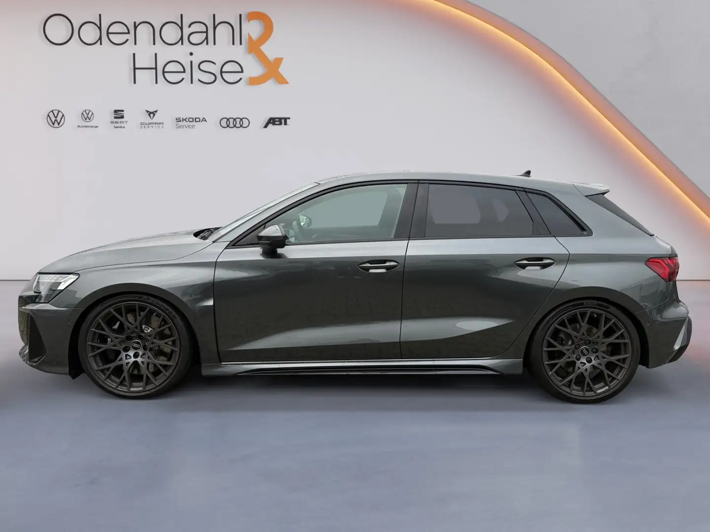 Audi RS3 Sportback *Schalensitze*HR Federn*V-Max280* Szürke - 2