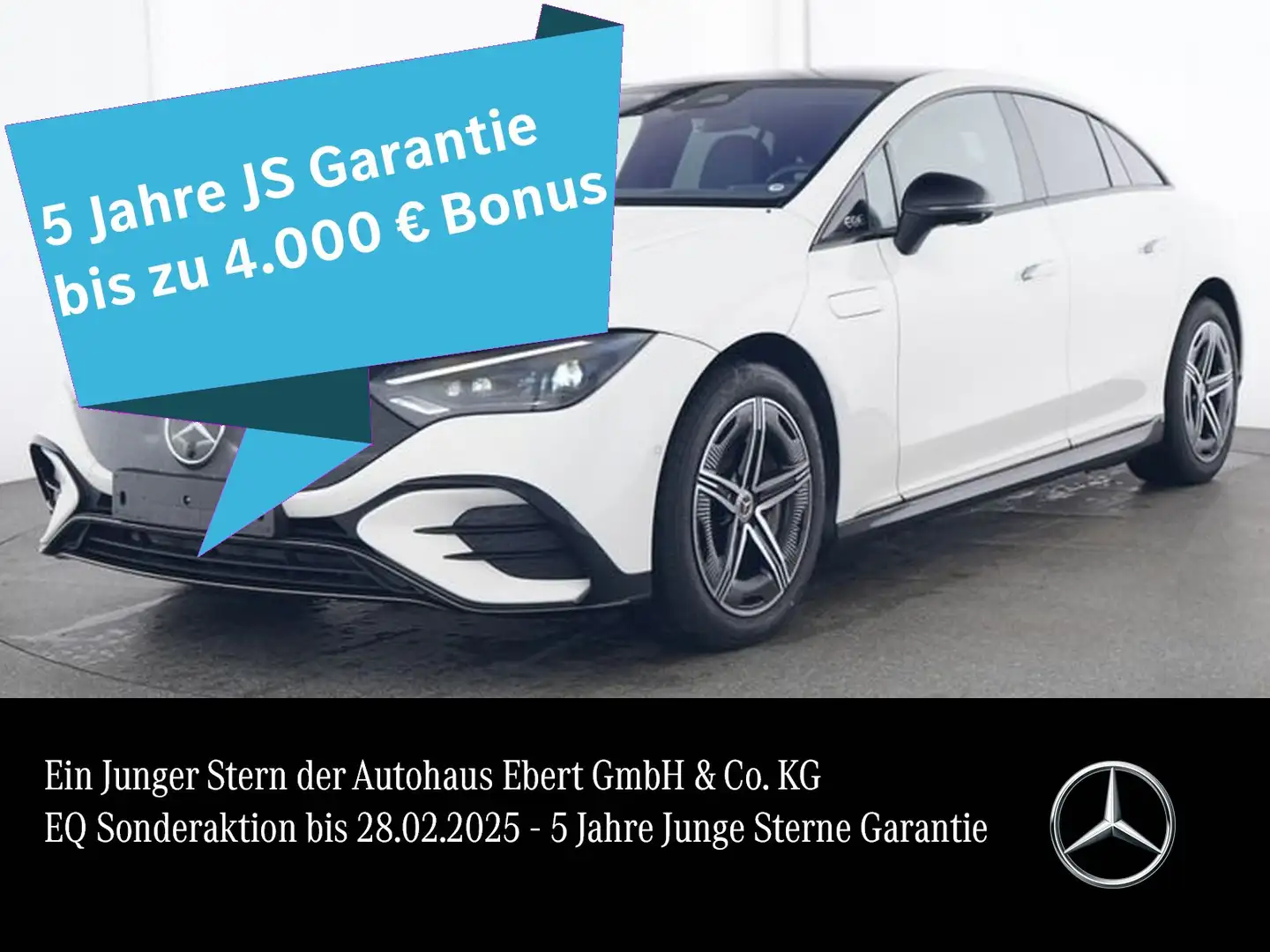 Mercedes-Benz EQE 350 EQE300 AMG Edito AIRMATIC Masage 10°HAL Pano HUD Blanco - 1