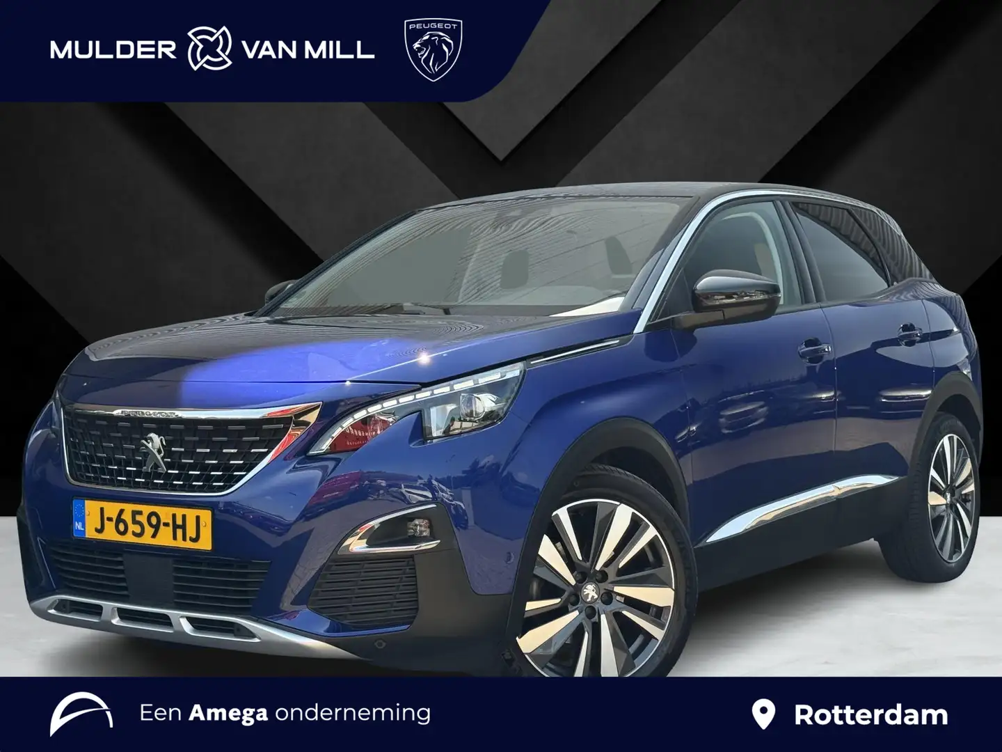 Peugeot 3008 Allure 1.2 Turbo 130pk H6 | TREKHAAK | FOCAL HIFI Blauw - 1