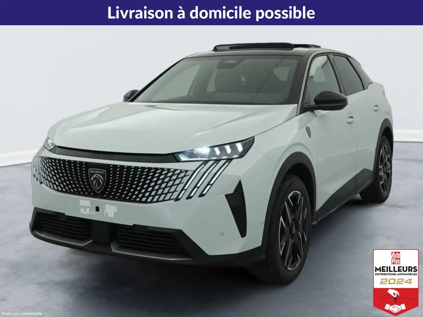 Peugeot 3008 Hybrid 145 e-DCS6 GT Чорний - 1