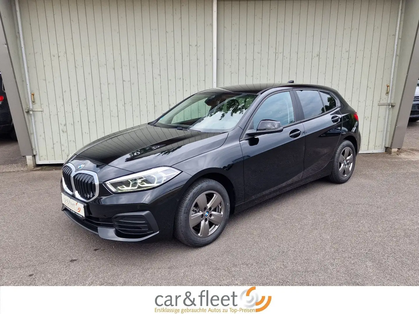 BMW 116 d Autom Advantage Navi LED SiHz PDC Tempo DAB Noir - 1