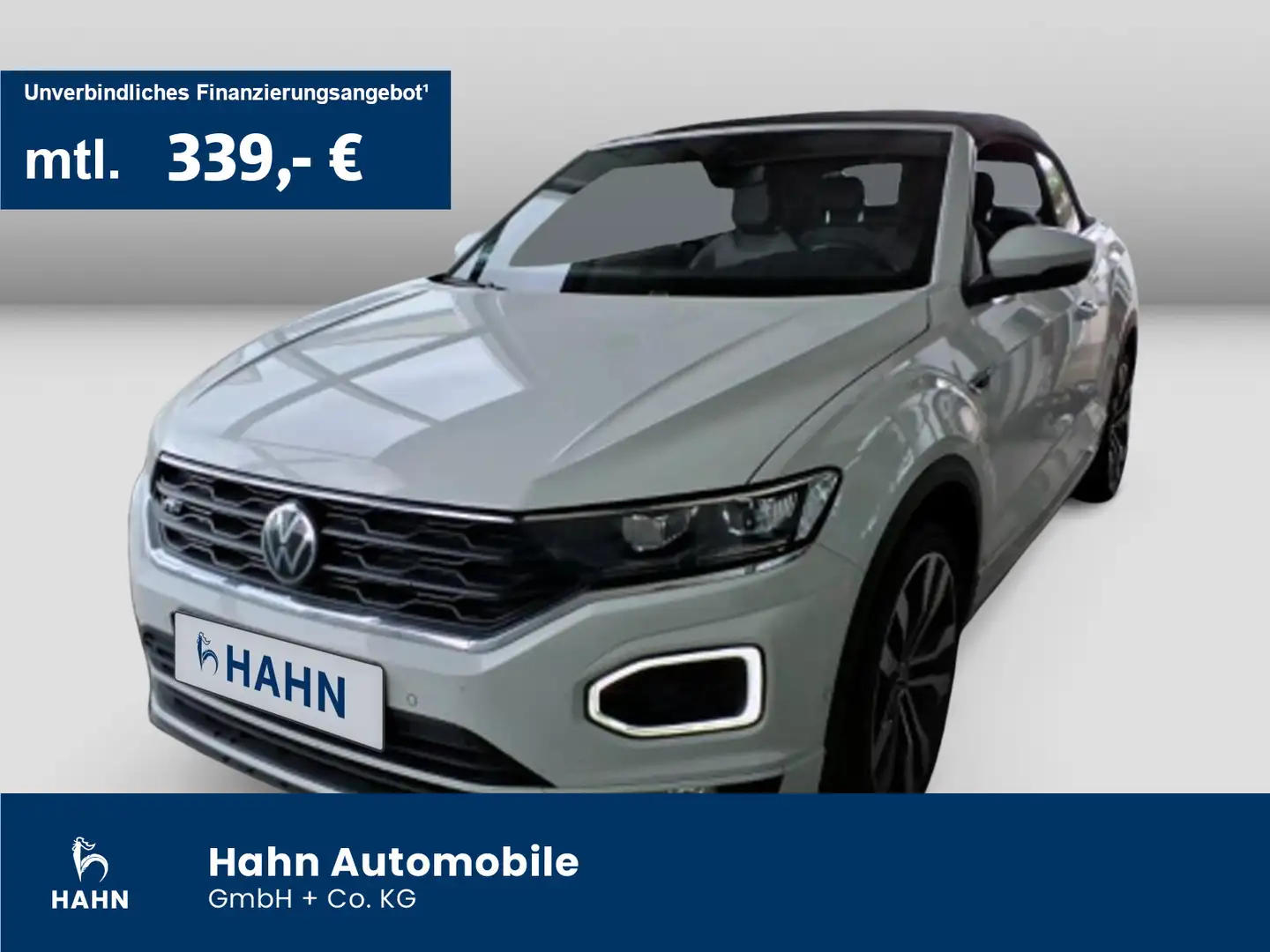 Volkswagen T-Roc 1.5TSI DSG R-Line AHK Cam Navi Weiß - 1