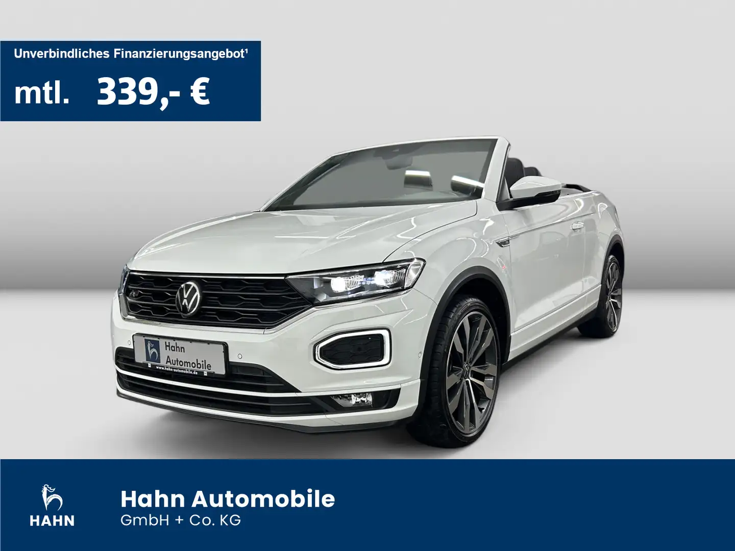 Volkswagen T-Roc 1.5TSI DSG R-Line AHK Cam Navi Weiß - 1