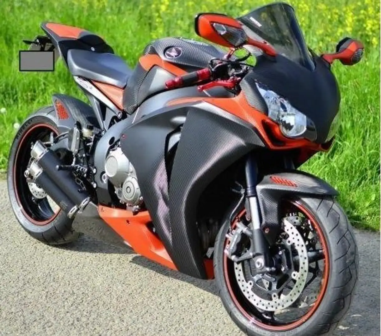 Honda Fireblade Arancione - 1