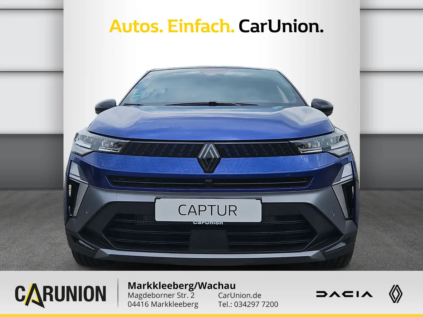 Renault Captur Esprit Alpine Mild Hybrid 160 EDC Blau - 2