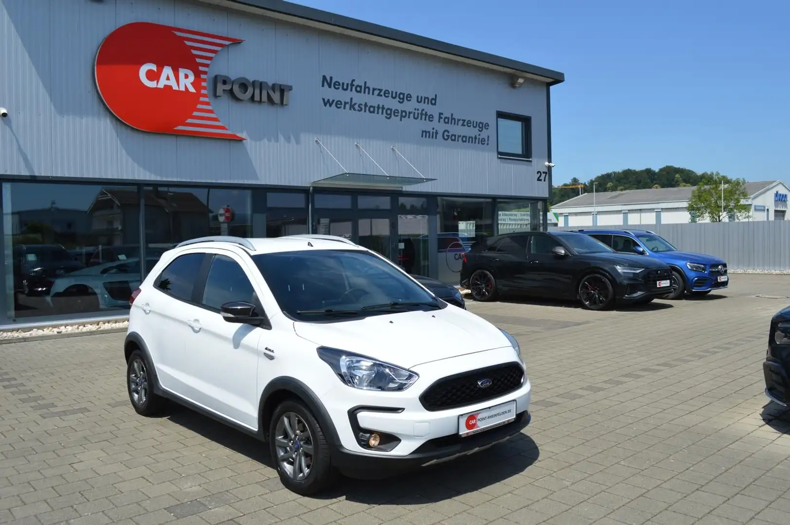 Ford Ka/Ka+ + Active *BT Media*Tempomat*Klimaauto.*USB* Blanc - 1