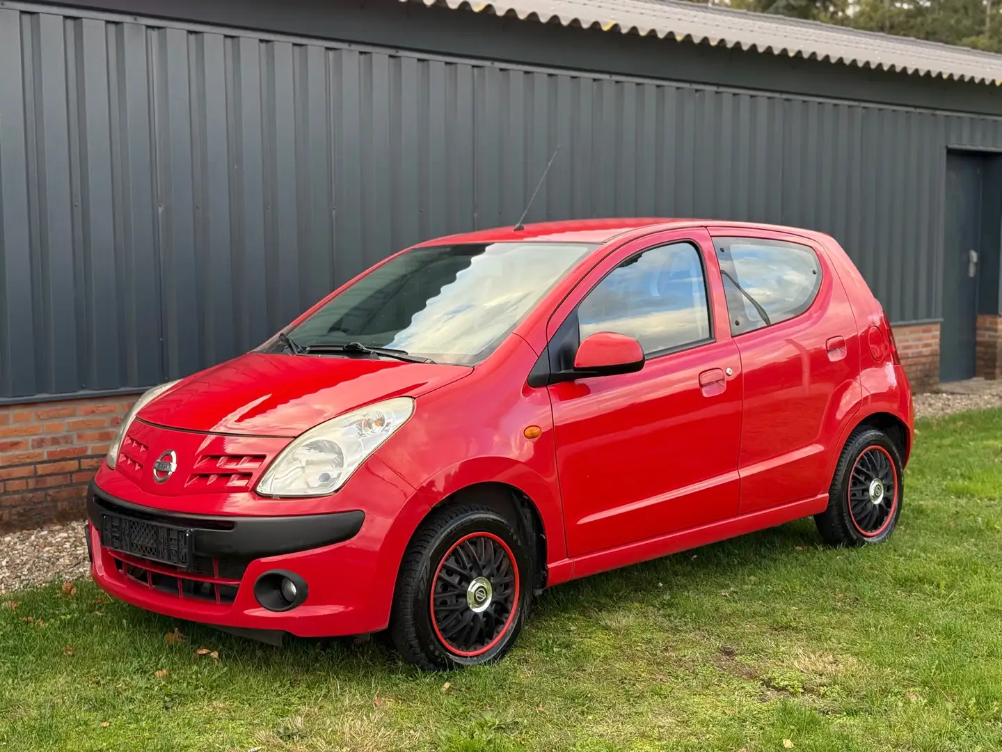 Nissan Pixo 1.0 Acenta Rood - 1