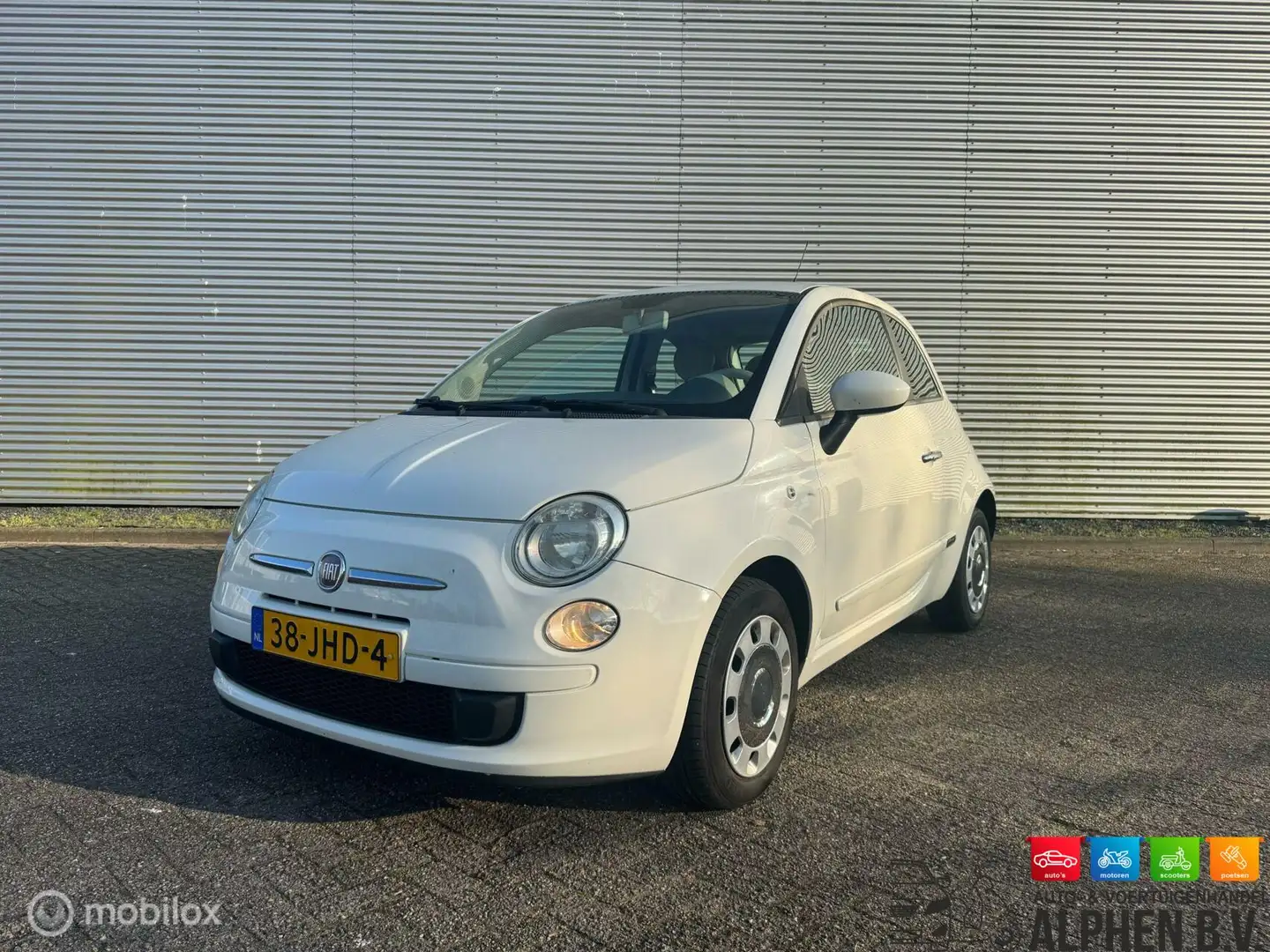 Fiat 500 1.2 Sport - Nap - 1 jaar Apk- Wit - 1