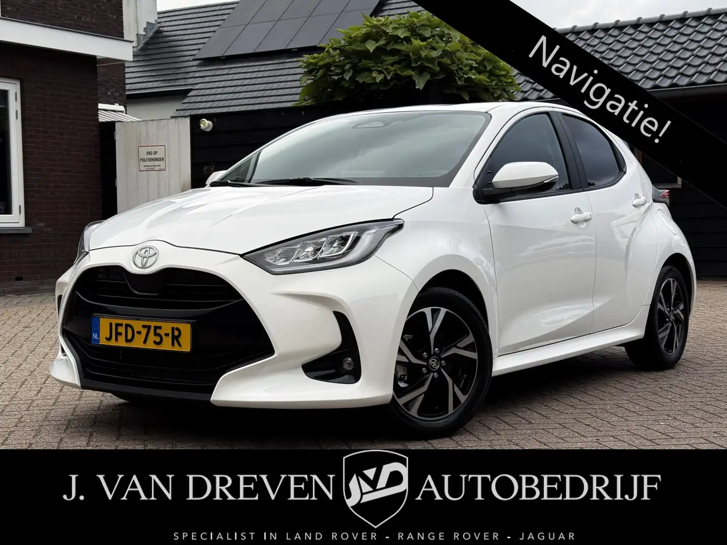 Toyota Yaris 1.5 Hybrid 115 First Edition - Apple Carplay, Stoe Blanc - 1